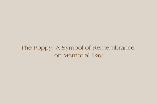 The Poppy: A Symbol of Remembrance on Memorial Day