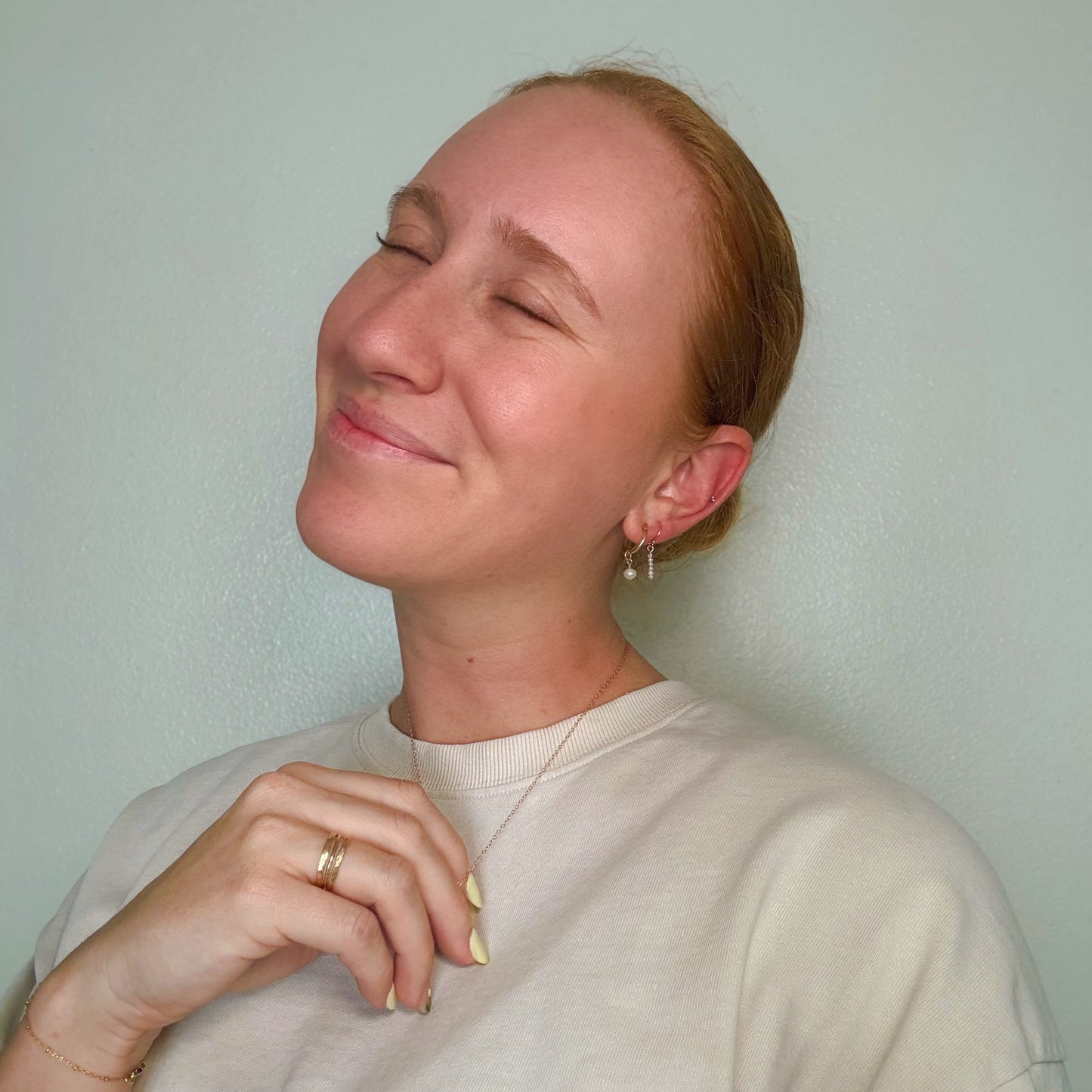 Pearl Stardust Earrings – dainty pearl drop earrings crafted with delicate seed pearls, perfect for adding a touch of elegance to any look