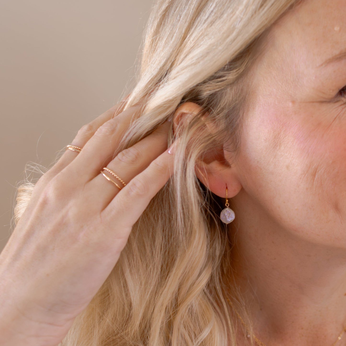 Coastal Coin Earrings