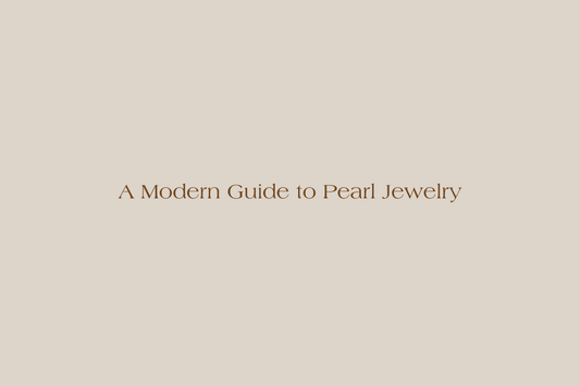 A Modern Guide to Pearl Jewelry