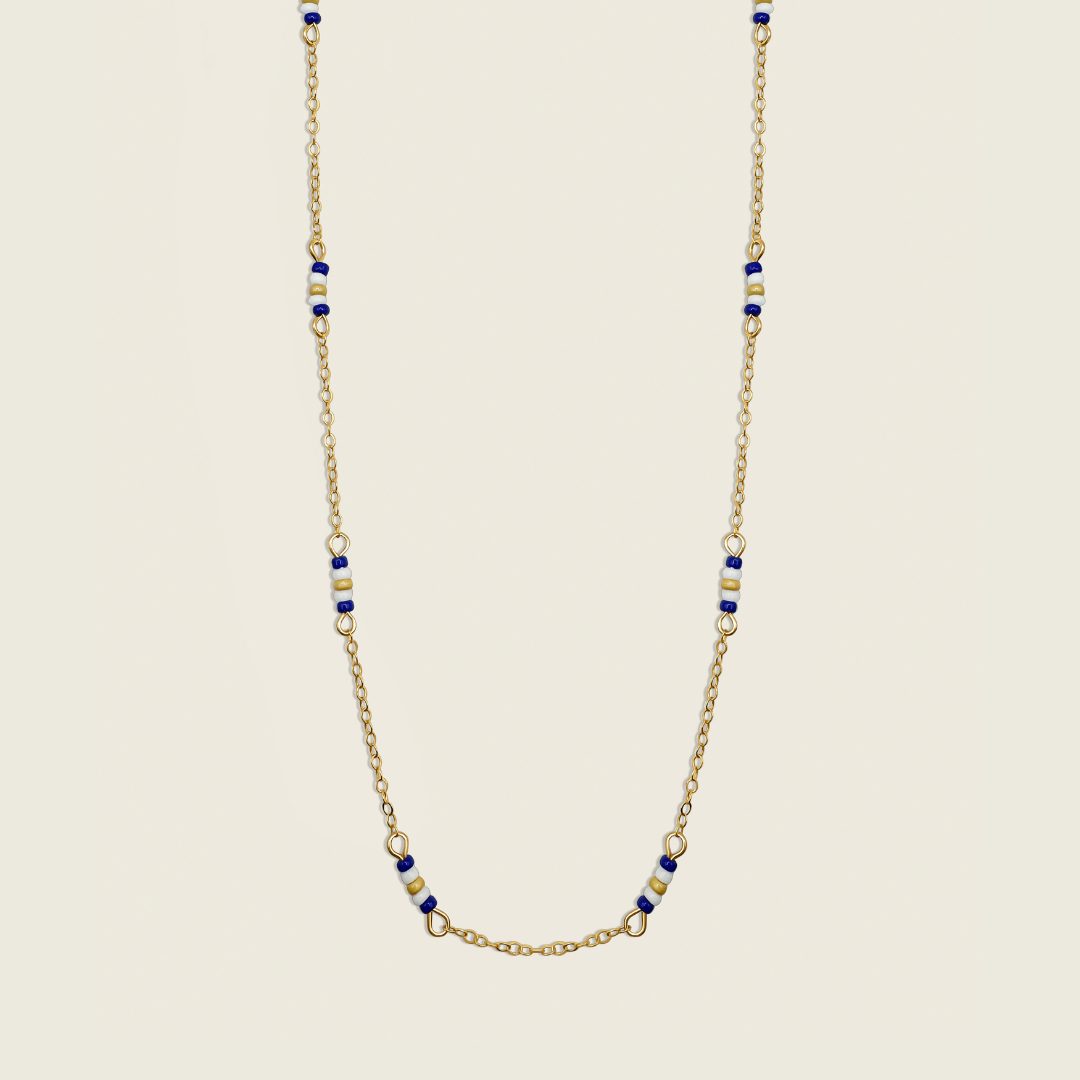 Air Force Layering Necklace in 14K Gold Filled – a stylish, meaningful piece for military spouses and families, perfect for layering and honoring service.