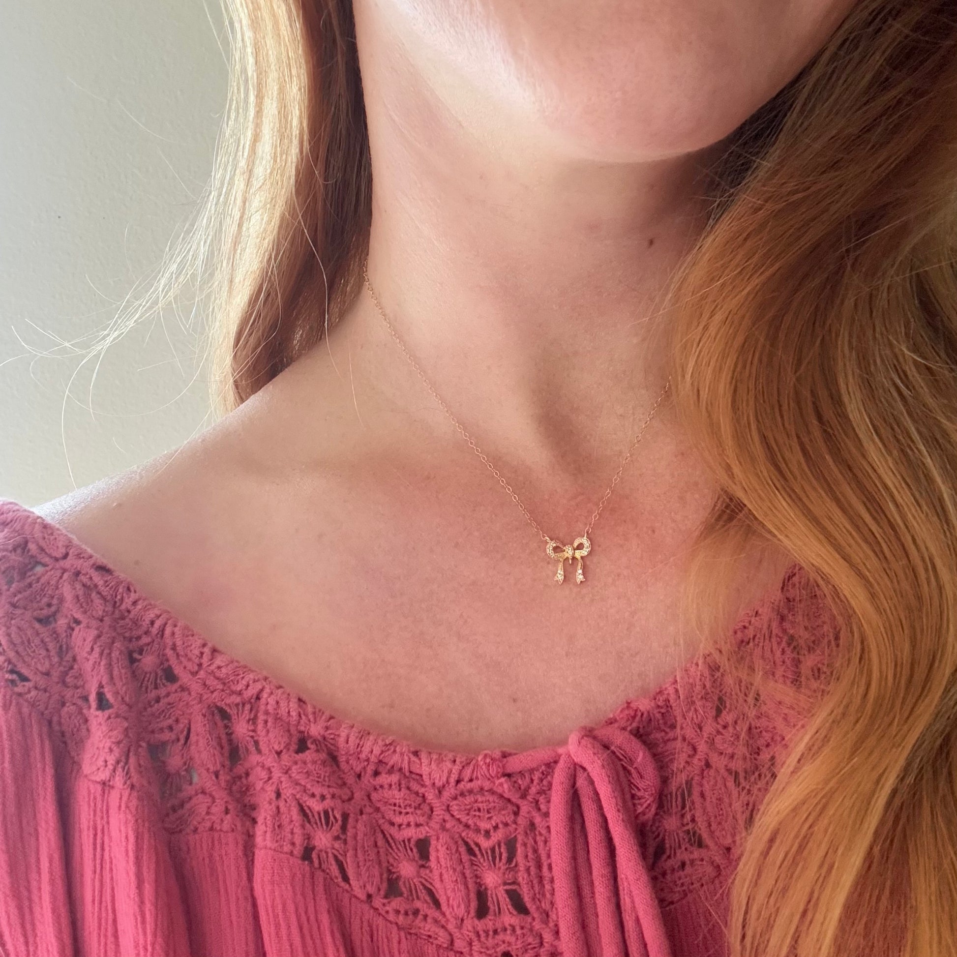 Clara Bow CZ Necklace – a dazzling, statement accessory featuring sparkling cubic zirconia that elevates any look. Shop online for your next must-have piece!