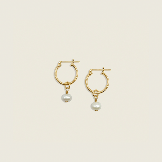 Pearl Charmed Earrings