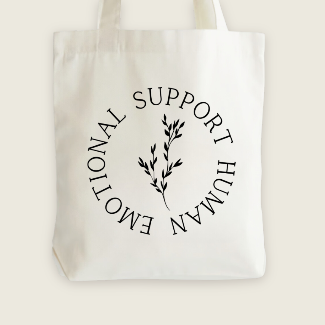 Emotional Support Human Tote