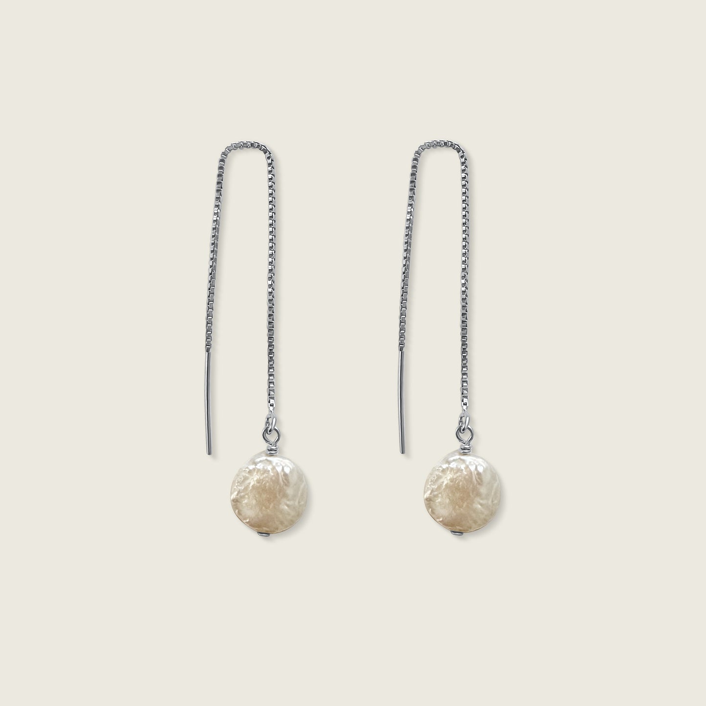 Coastal Coin Drop Earrings