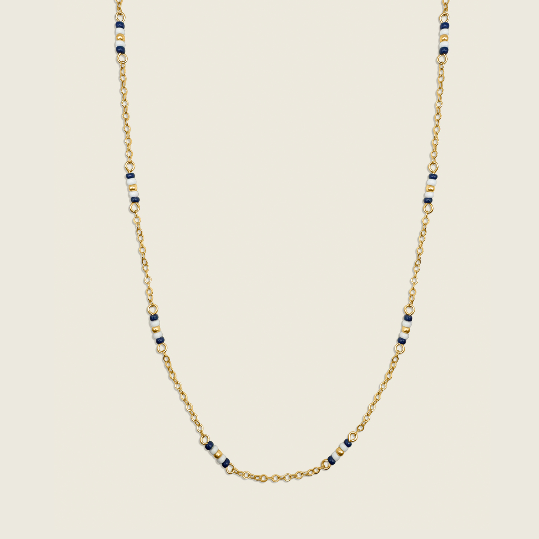 Navy Layering Necklace – a meaningful accessory designed for military spouses and families to honor the Navy. Perfect for showing support during deployments and celebrating resilience with a stylish, patriotic touch.