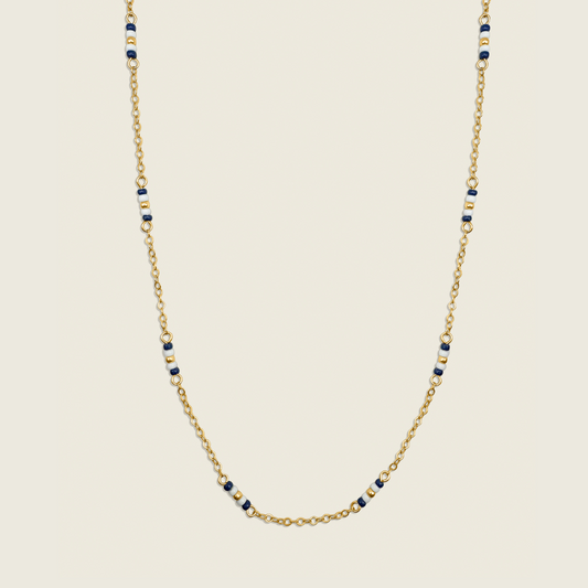 Navy Layering Necklace – a meaningful accessory designed for military spouses and families to honor the Navy. Perfect for showing support during deployments and celebrating resilience with a stylish, patriotic touch.