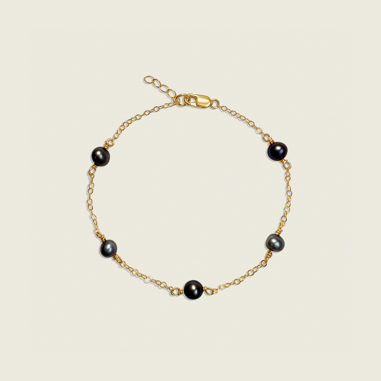 Noir Pearl Bracelet