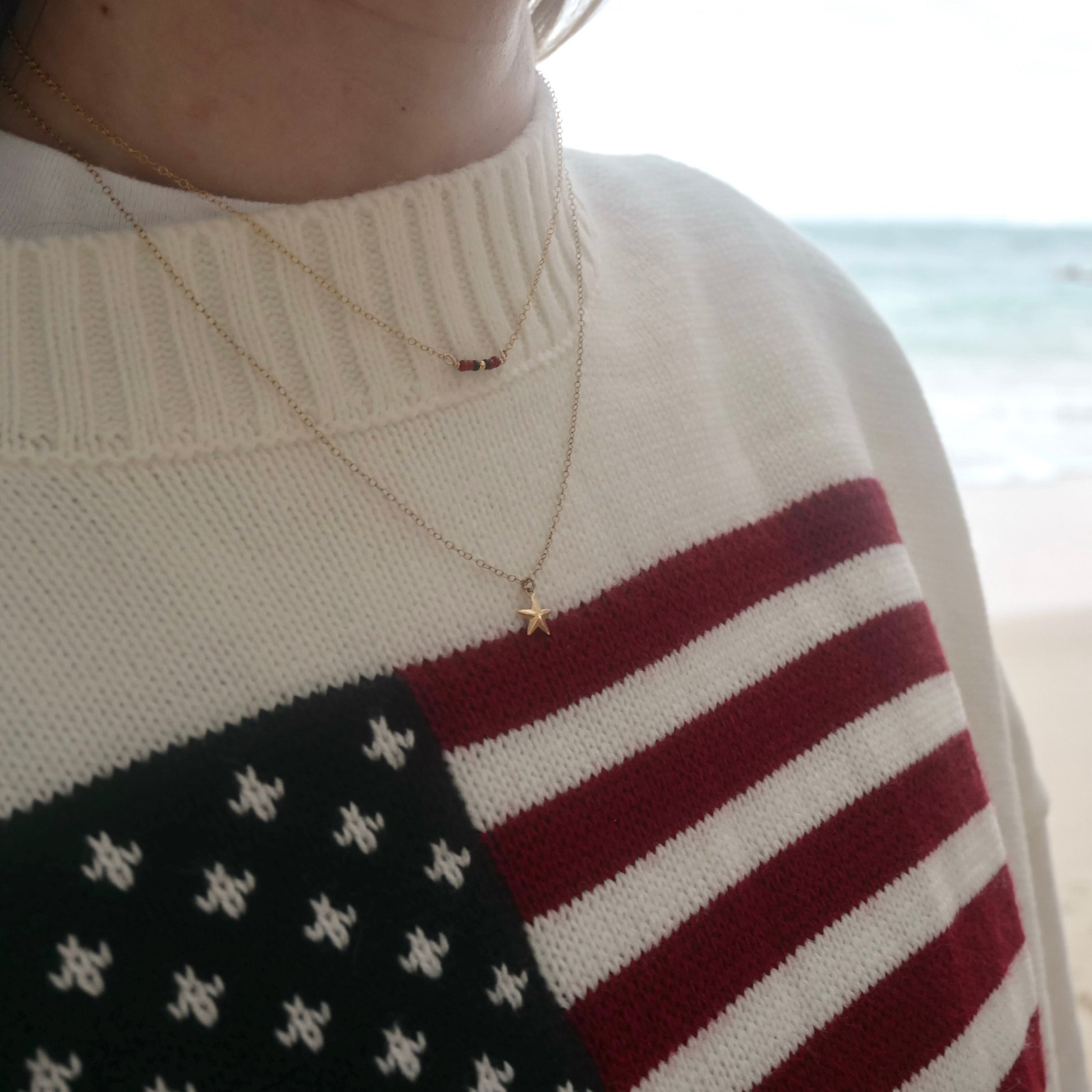 Petite Marines Necklace – a delicate accessory crafted to honor and support the Marine Corps community. Perfect for showing pride during deployments or as a meaningful everyday piece.