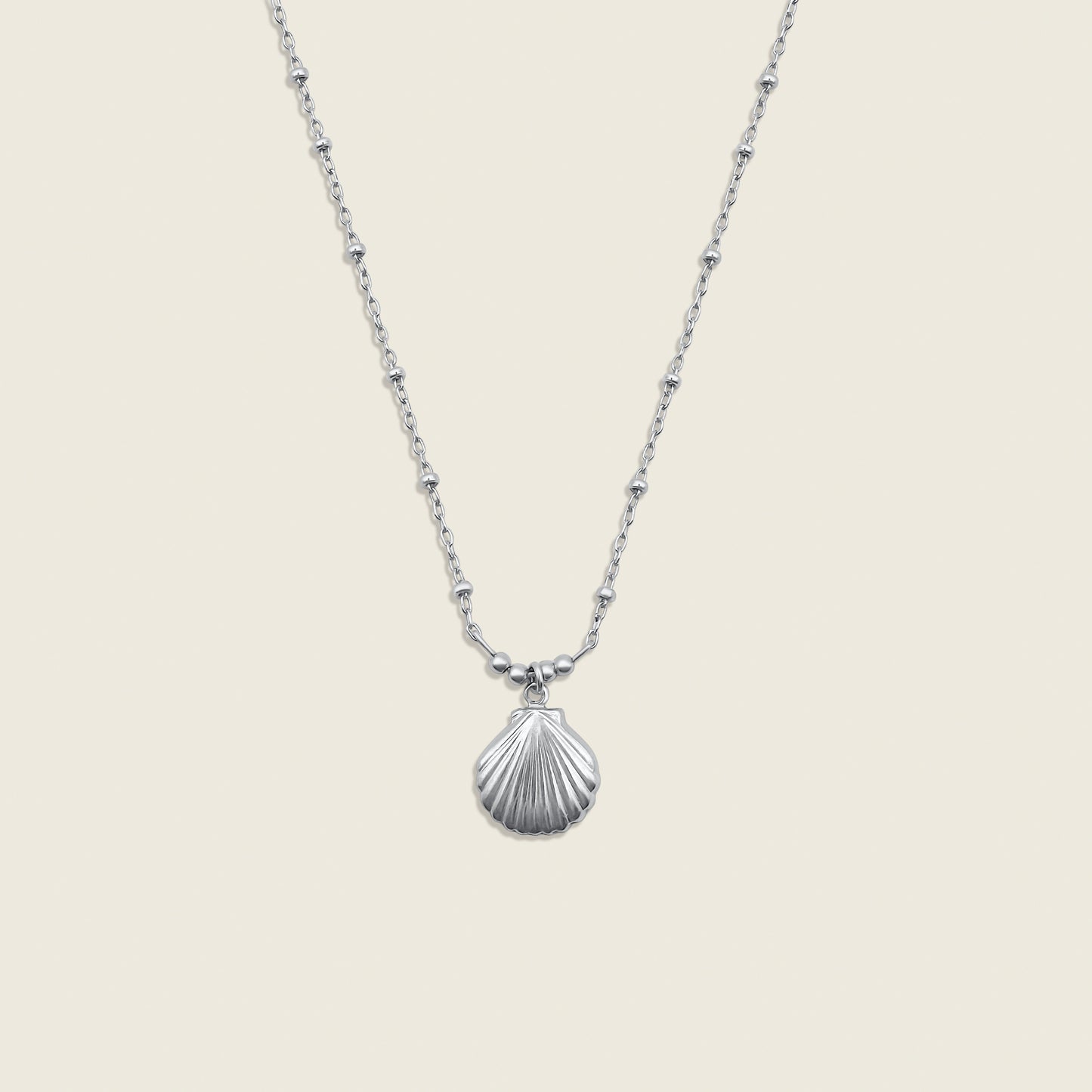 Seaside Necklace in Sterling Silver – a handcrafted, coastal-inspired accessory perfect for adding a touch of elegance and beachy vibes to your everyday style. Shop high-quality gold jewelry now!