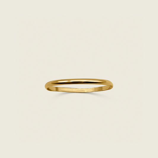 Simple Stacking Ring - Gold Filled - Handmade Jewelry for Military Families