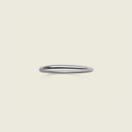 Simple Stacking Ring in Sterling Silver – minimalist and versatile, crafted in high-quality materials, perfect for stacking or wearing alone.