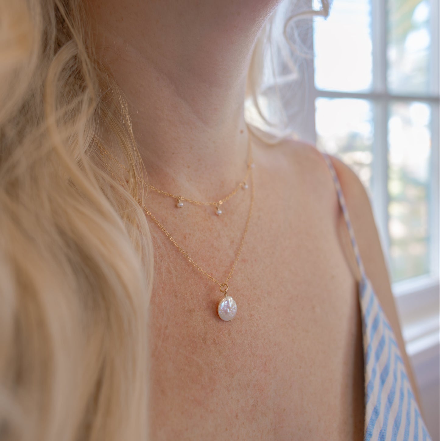 Coastal Coin Necklace