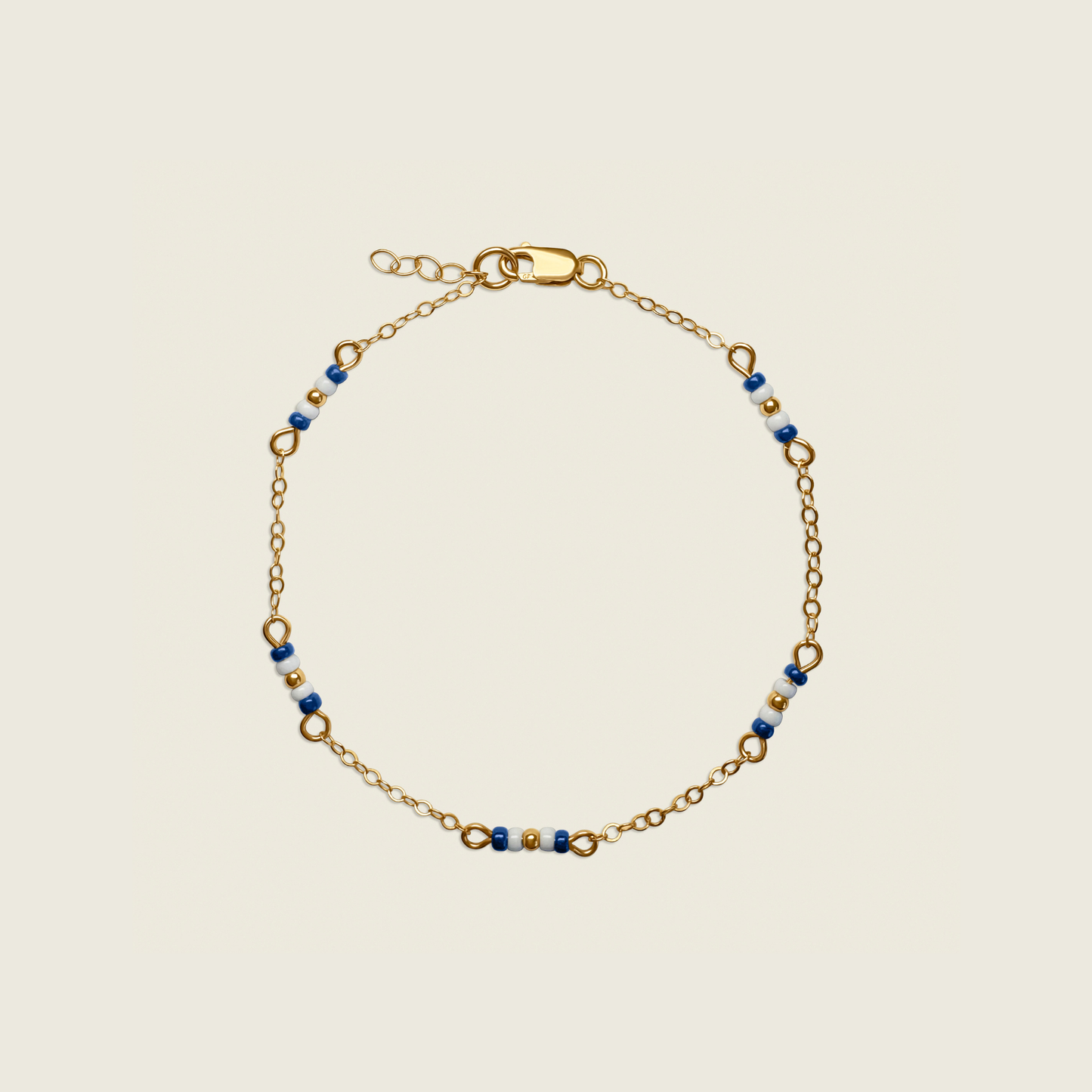 Navy Layering Bracelet