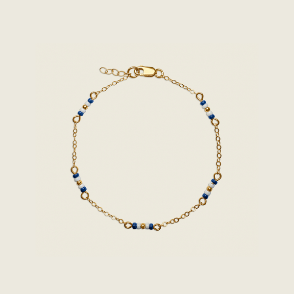 Navy Layering Bracelet