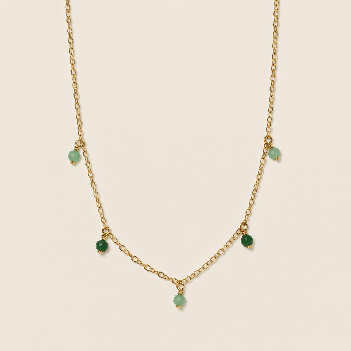 Timeless Emerald Necklace