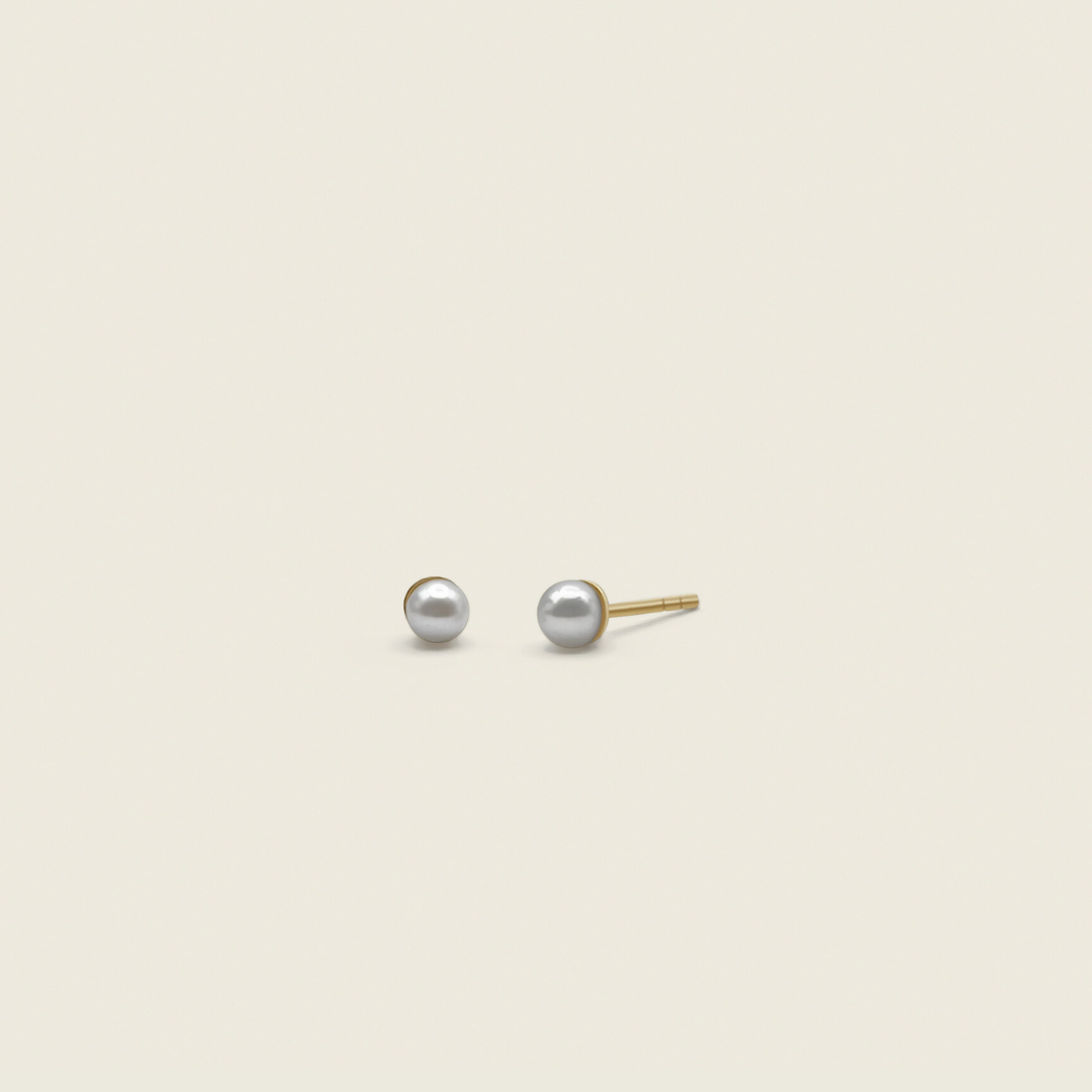 Pearl Stud Earrings