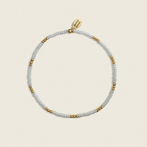 Pearly Beaded Bracelet