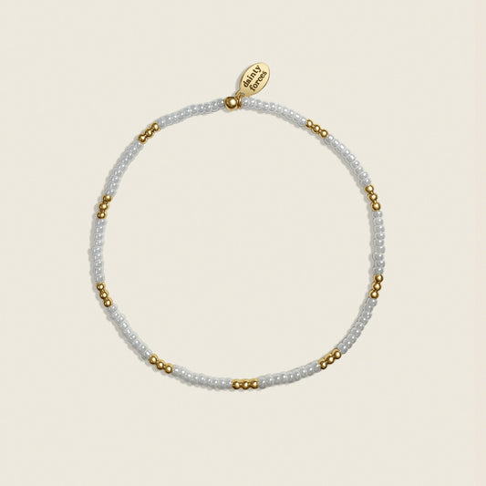 Pearly Beaded Bracelet