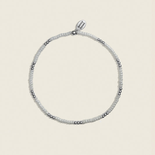 Pearly Beaded Bracelet