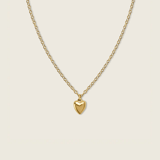 Puffy Heart Necklace