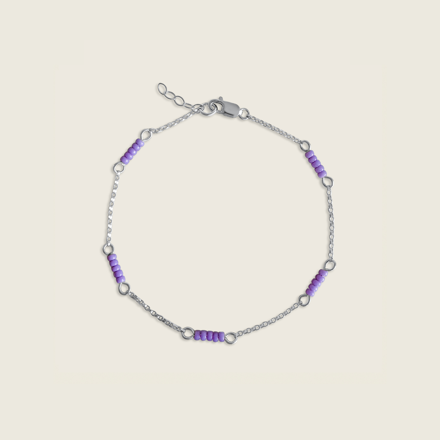 Purple Up Layering Bracelet