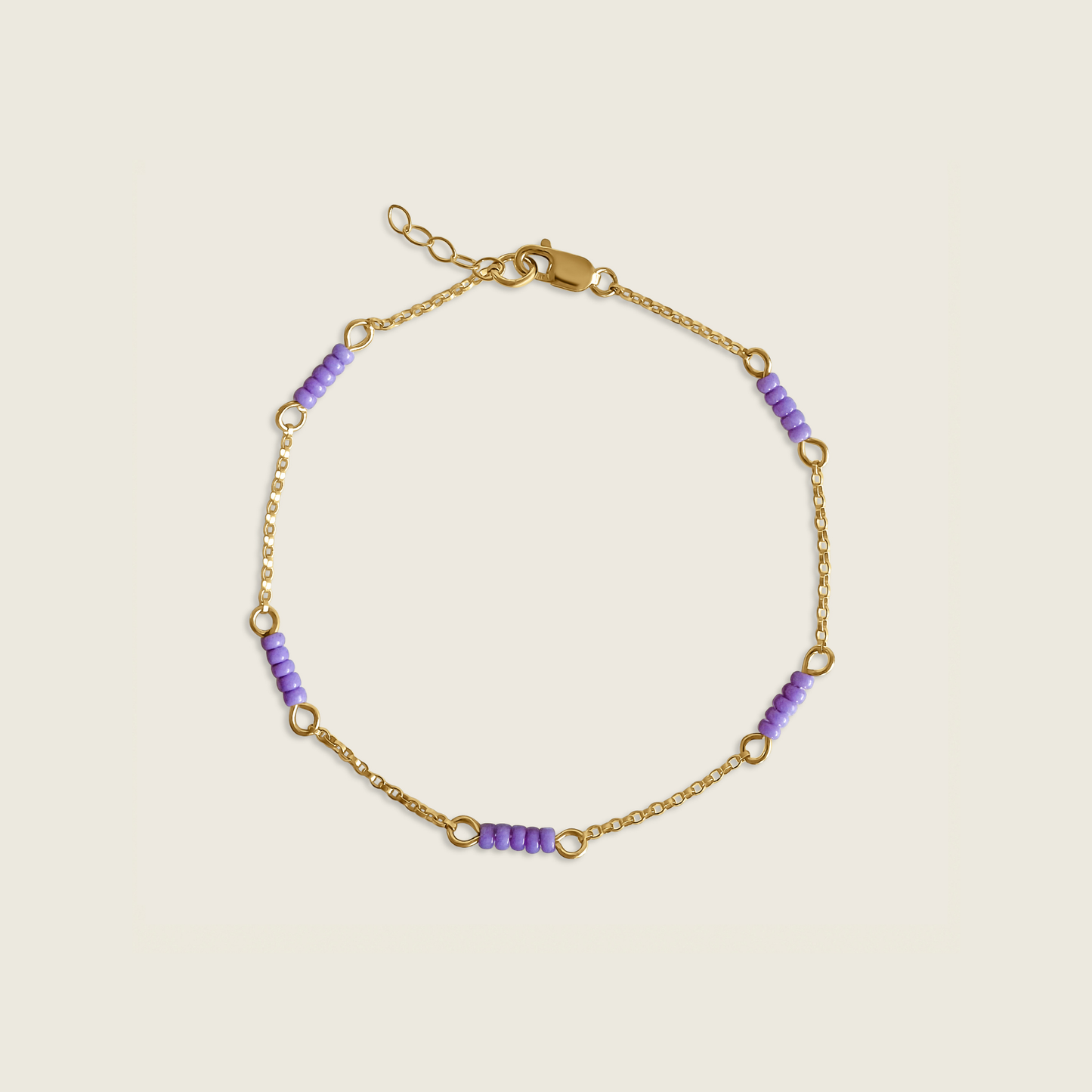 Purple Up Layering Bracelet