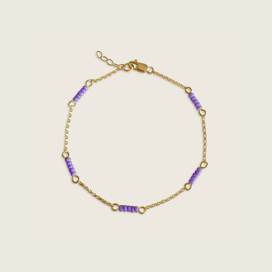 Purple Up Layering Bracelet