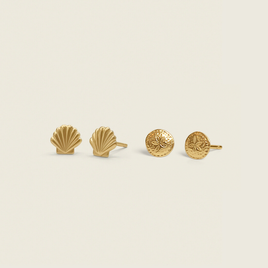 Coastal Earring Stud Set