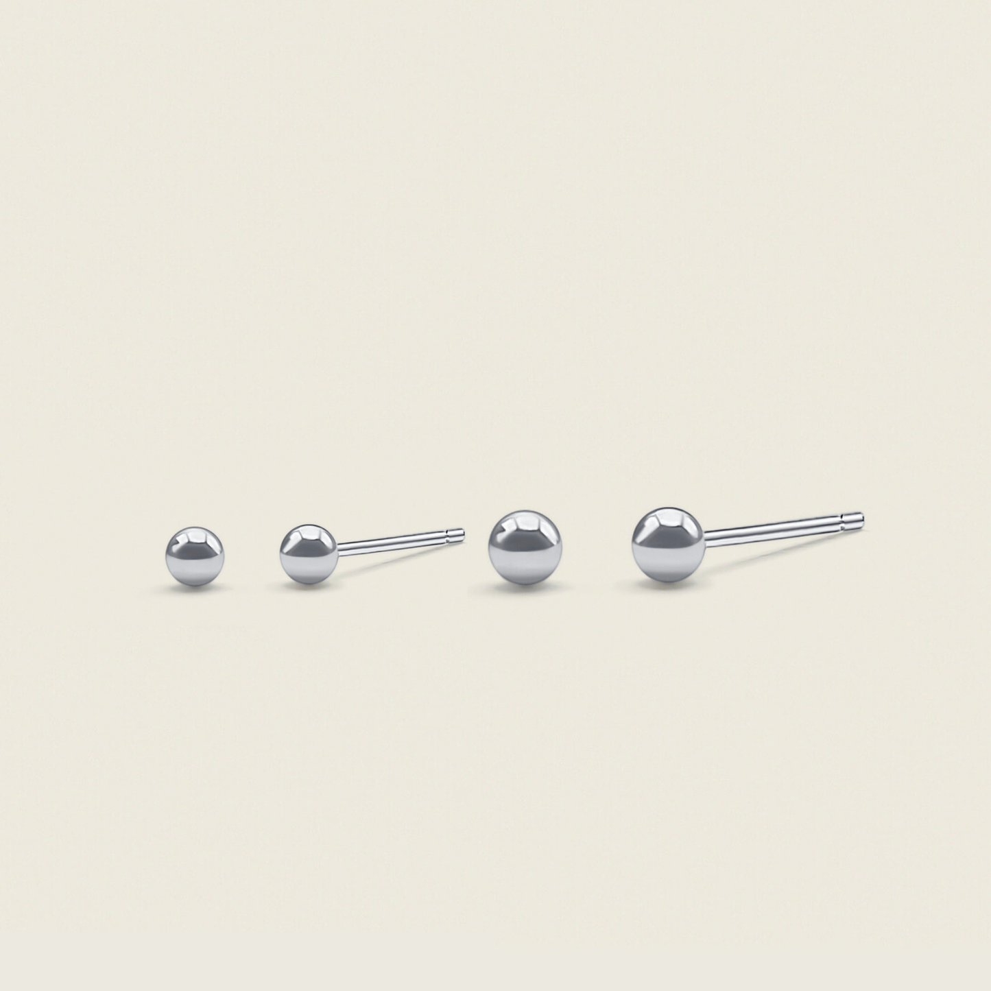 Classic Ball Earring Set