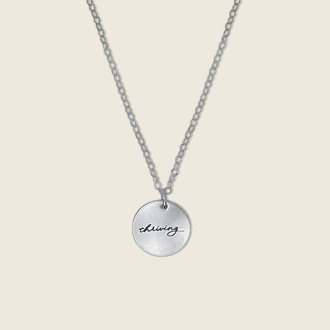 Thriving Necklace in Sterling Silver