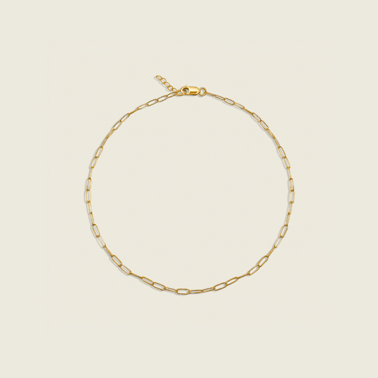 Paperclip Anklet